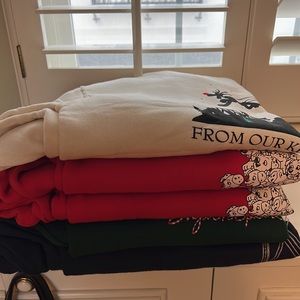 Disney vintage Magical Christmas Faire sweatshirts XL lot of 5